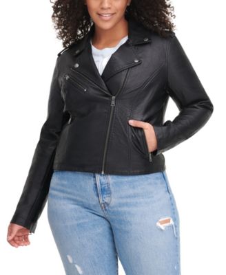 Модная куртка-мото Levi's Plus Size из искусственной кожи