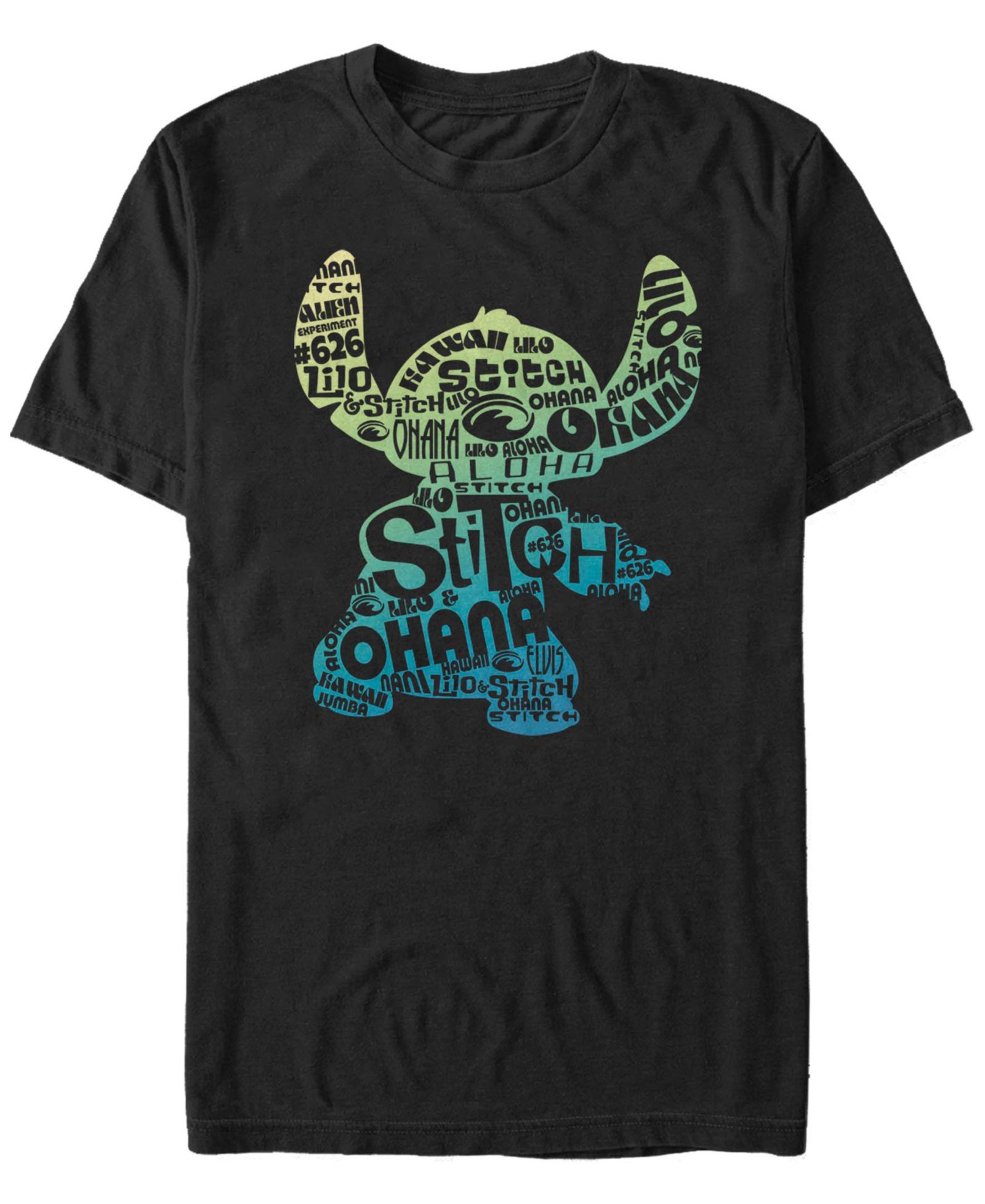 Fifth Sun Men's Stitch Fill Short Sleeve T-Shirt