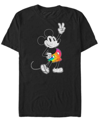 Fifth Sun Men's Tie Dye Mickey Short Sleeve T-Shirt
