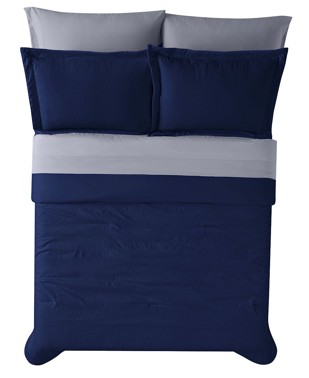 Truly Calm Antimicrobial 7-Pc. Comforter Set, Queen