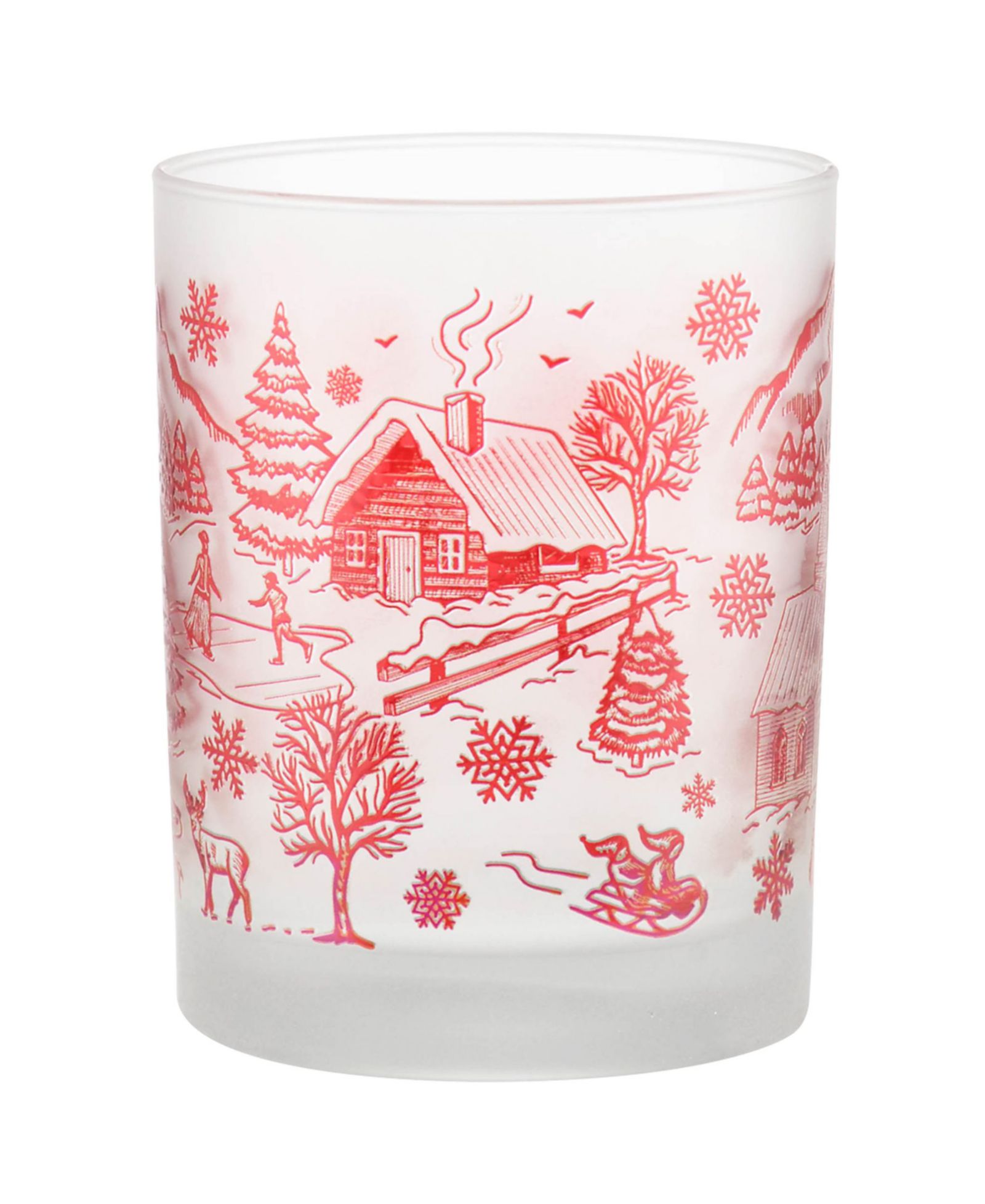 Culver Lodge Toile Village DOF Glass, набор из 4 шт.