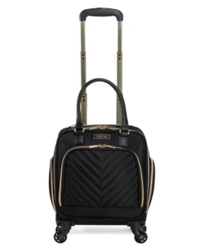 17" Softside Chevron 4-Wheel Spinner Carry-On Underseater
