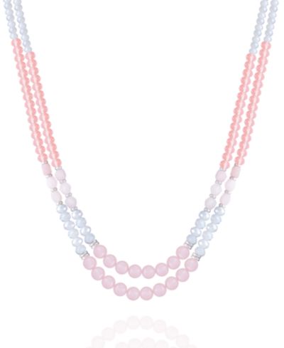 Женское массивное ожерелье T Tahari Lovely Baubles Beaded Statement Necklace
