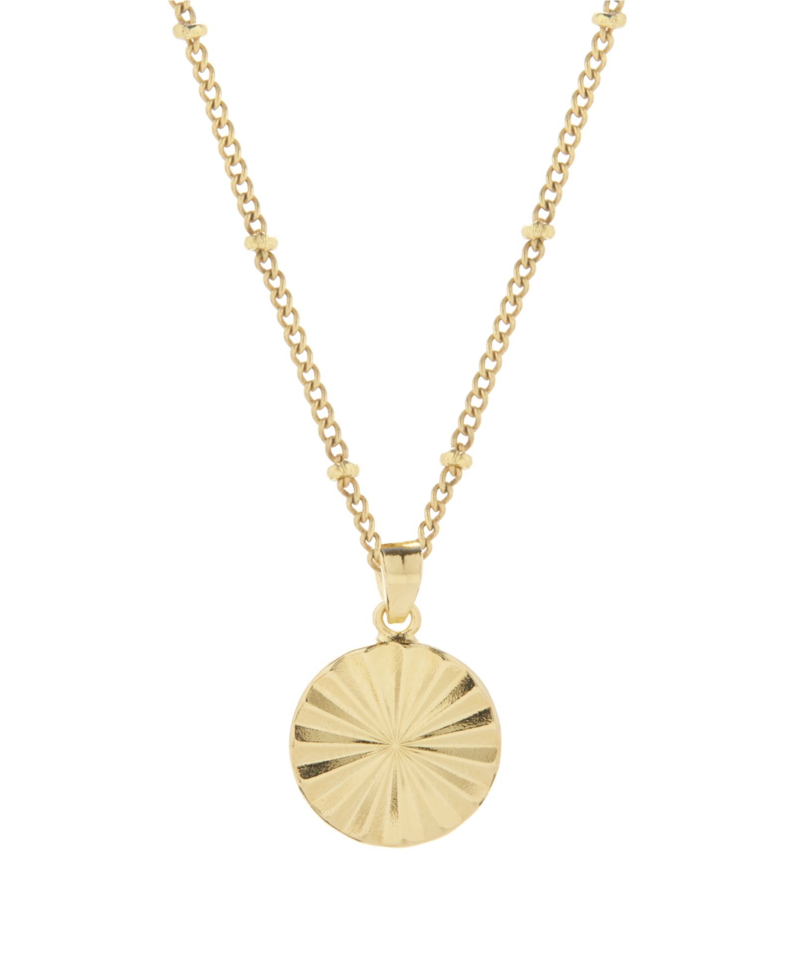 brook & york 14K Gold Plated Celeste Pendant Necklace