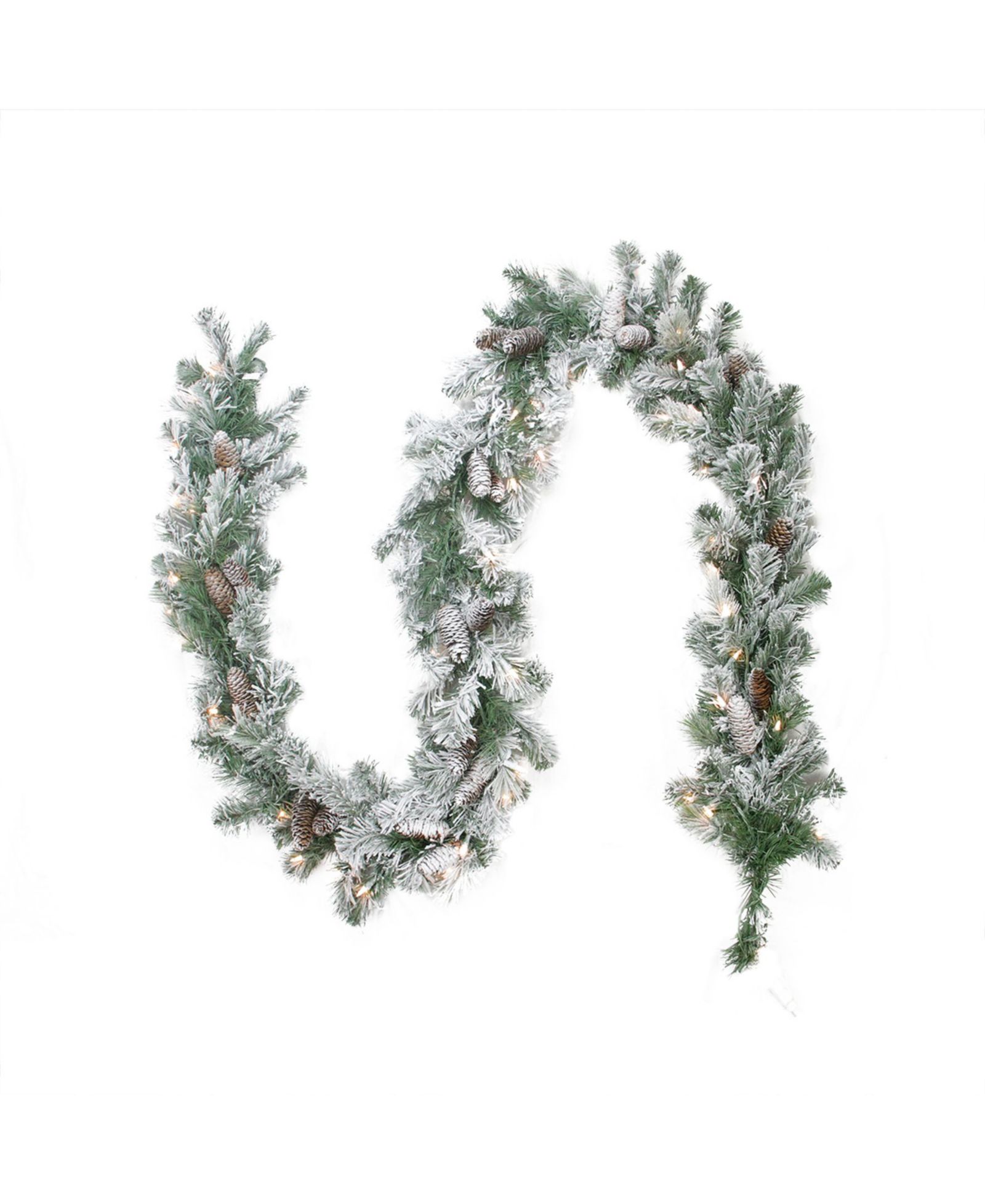 Искусственная елочная гирлянда Northlight Victoria Pine с подсветкой