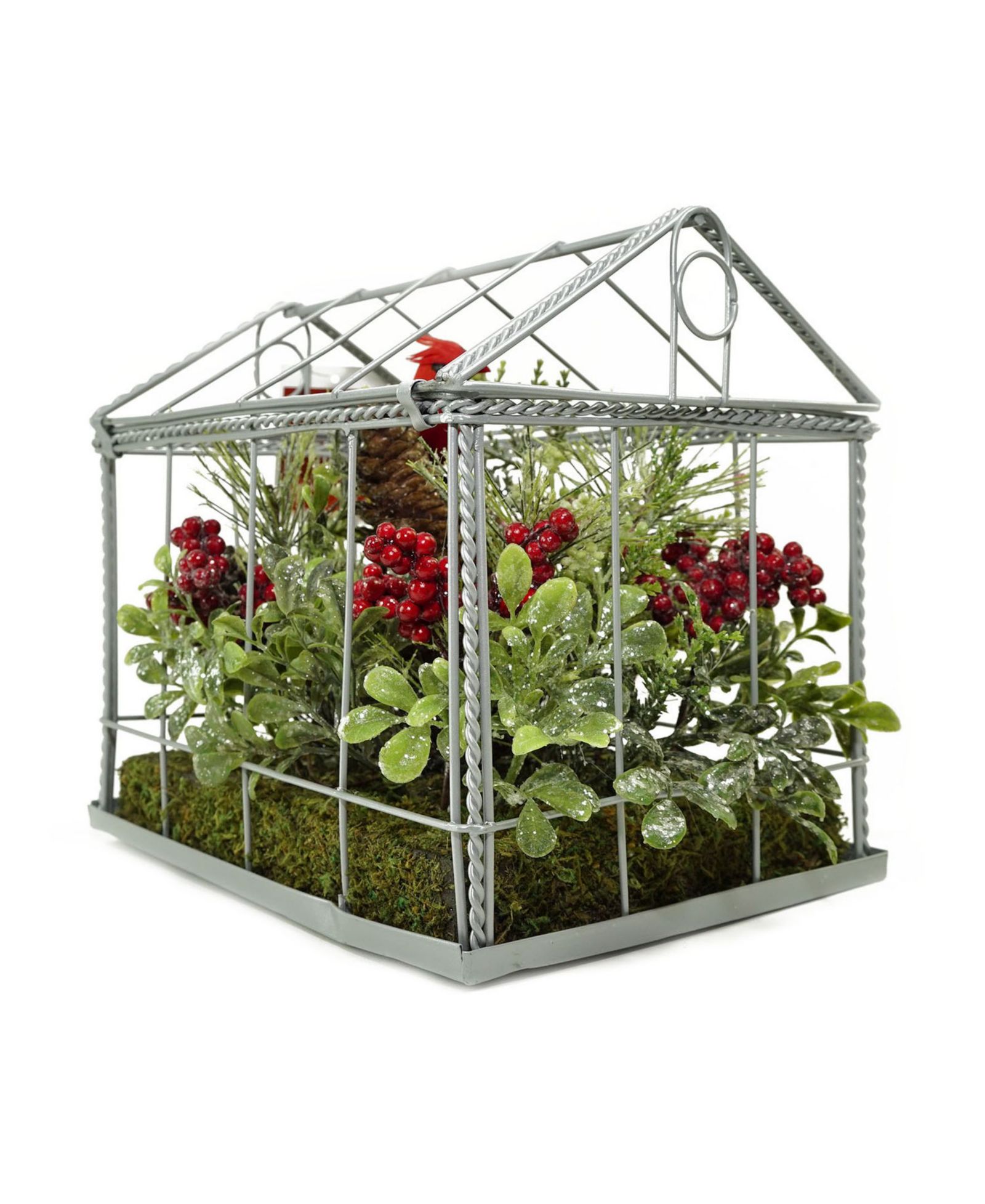Northlight искусственное рождественское украшение из самшита Cardinal Boxwood