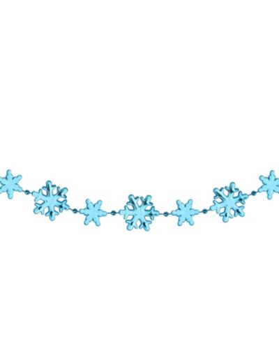Рождественская гирлянда Northlight Shiny Snowflakes Beaded Unlit