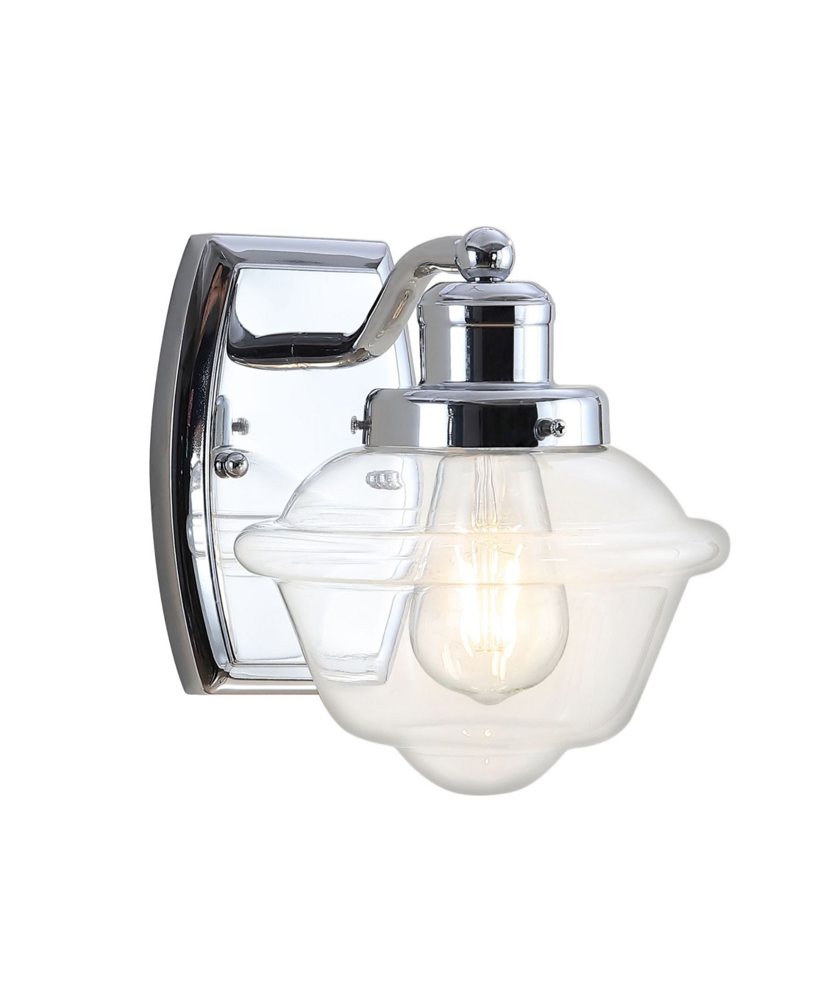 Jonathan Y Orleans 1-Light Schoolhouse LED настенный светильник