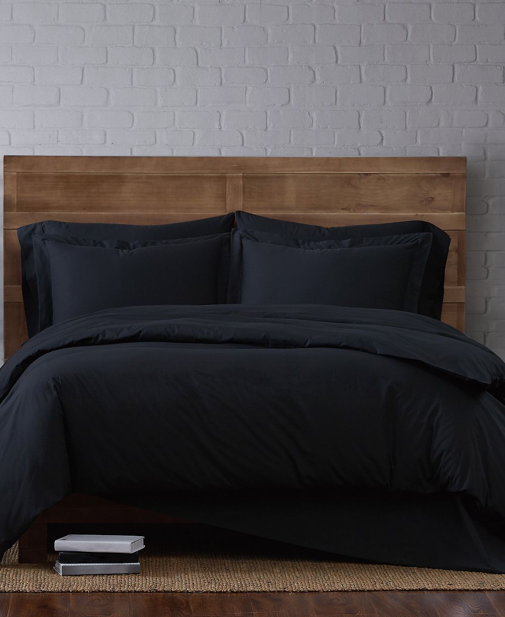 Brooklyn Loom комплект пододеяльников из хлопкового перкаля 2-Pc., Twin XL