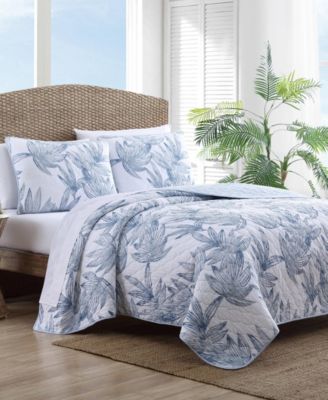 Tommy Bahama Home Реверсивный комплект из 3-х стеганых одеял Kayo, King
