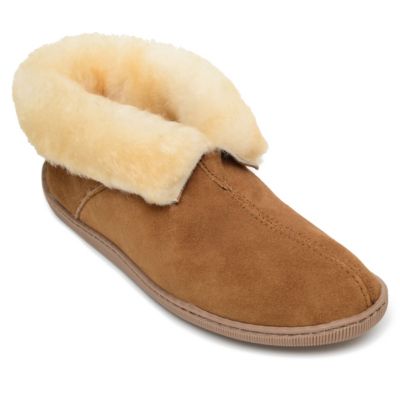 Мужские домашние сапоги-тапочки Minnetonka Ankle Boot Slippers