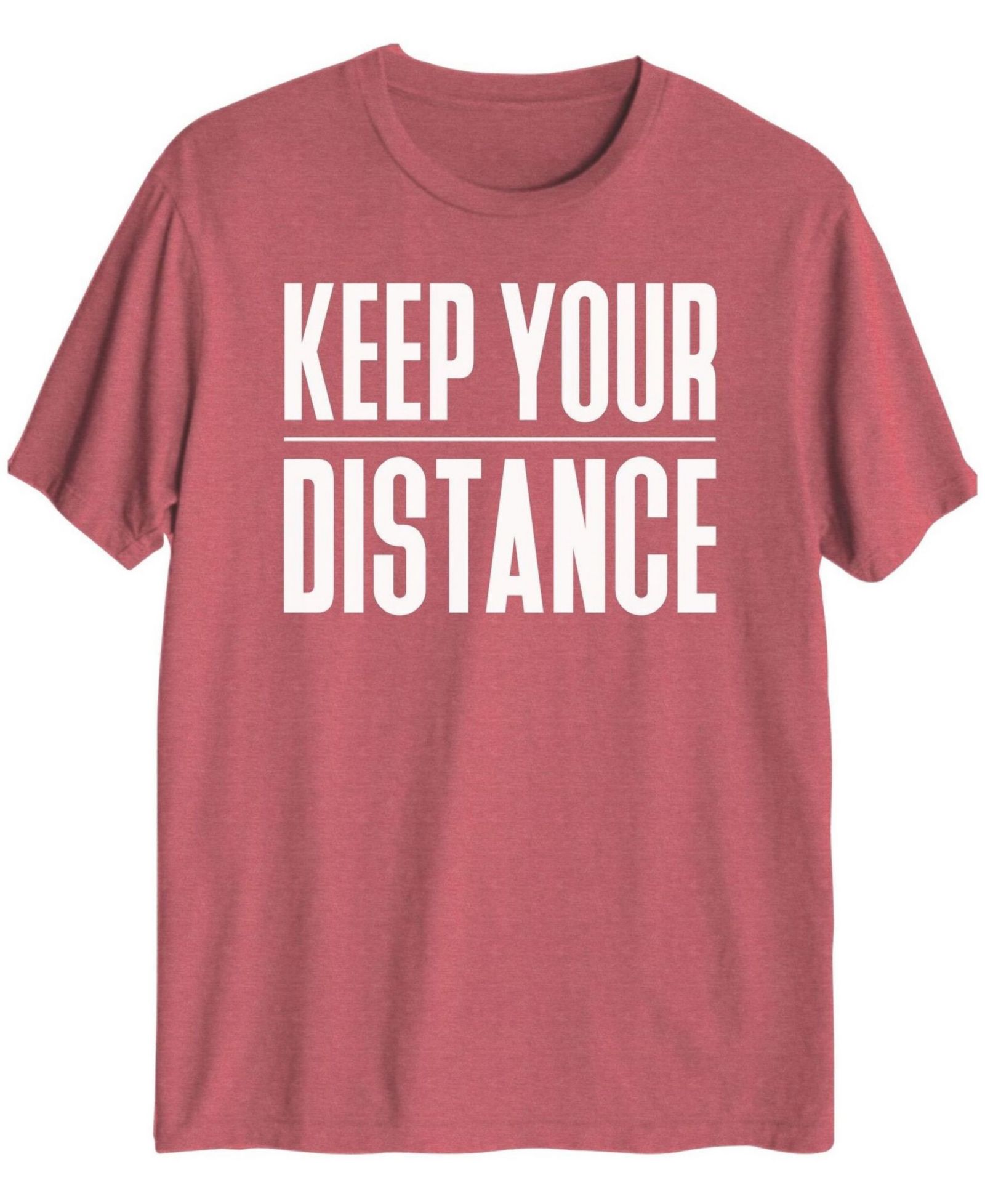AIRWAVES Men's Keep Your Distance Short Sleeve T-shirt