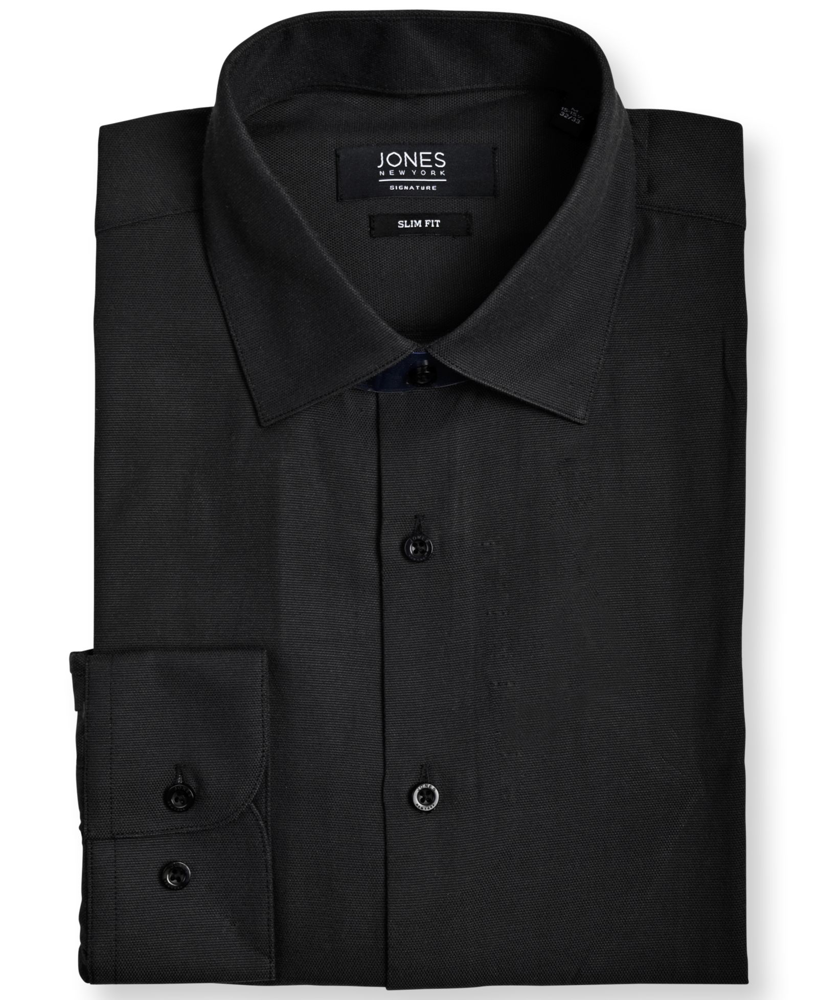 Jones New York мужская рубашка из ткани с плетеным узором добби