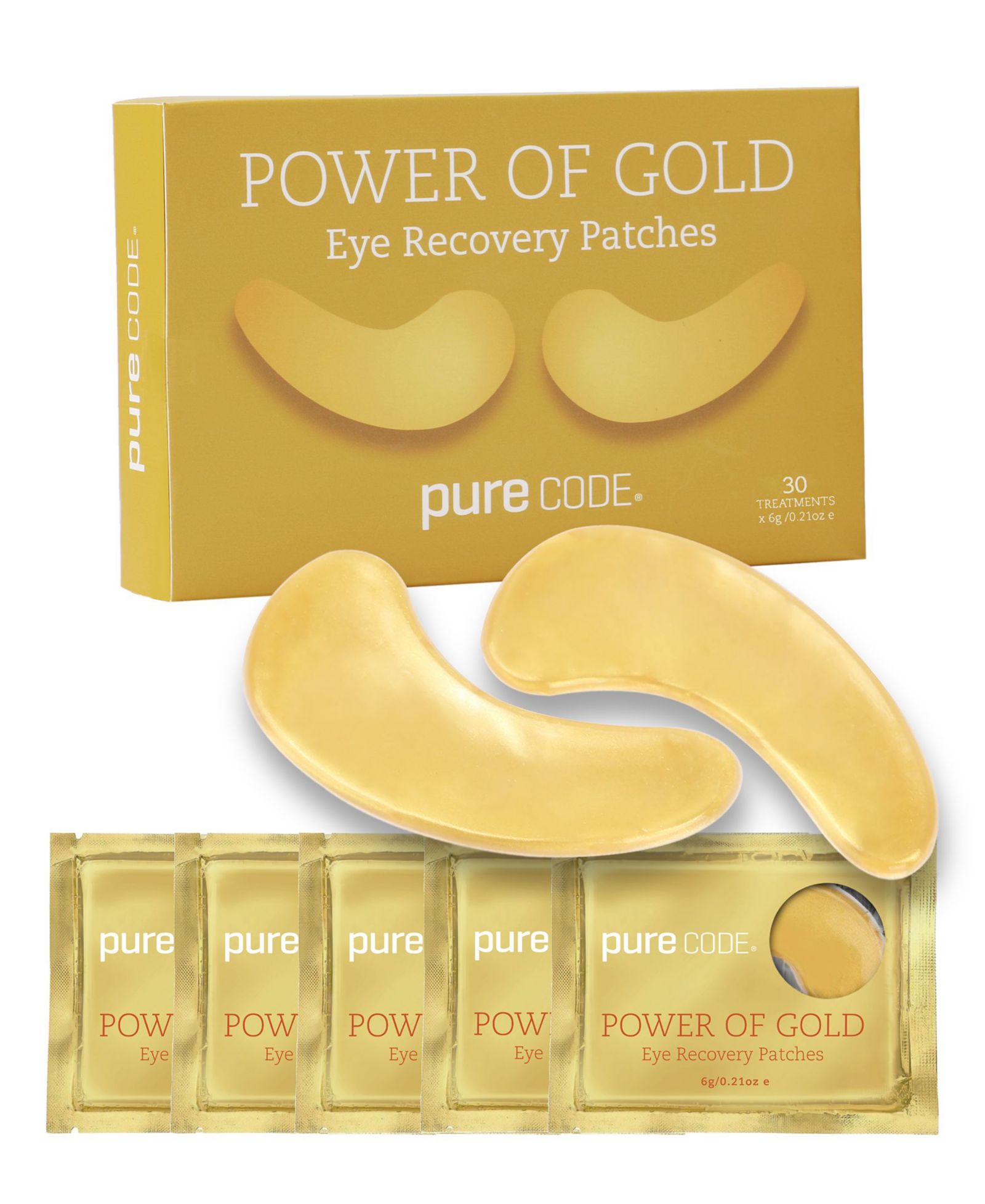 PURECODE Power of Gold Eye Recovery Patches