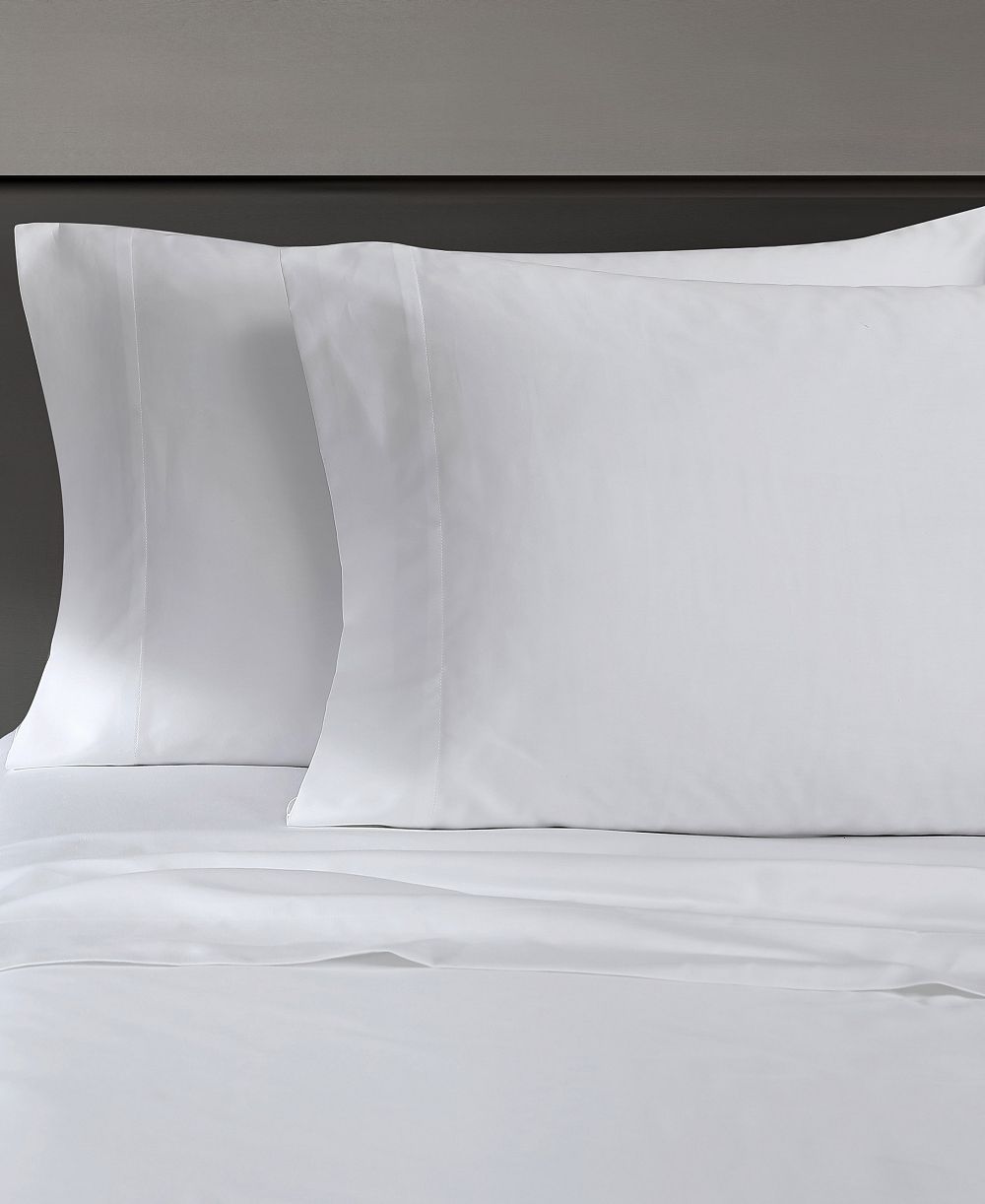 Vera Wang Solid 800 Thread Count Cotton Sateen 4 Piece Sheet Set, King