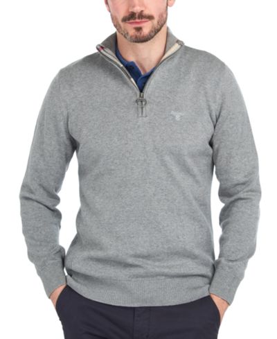 Barbour Men's Quarter-Zip Sweater