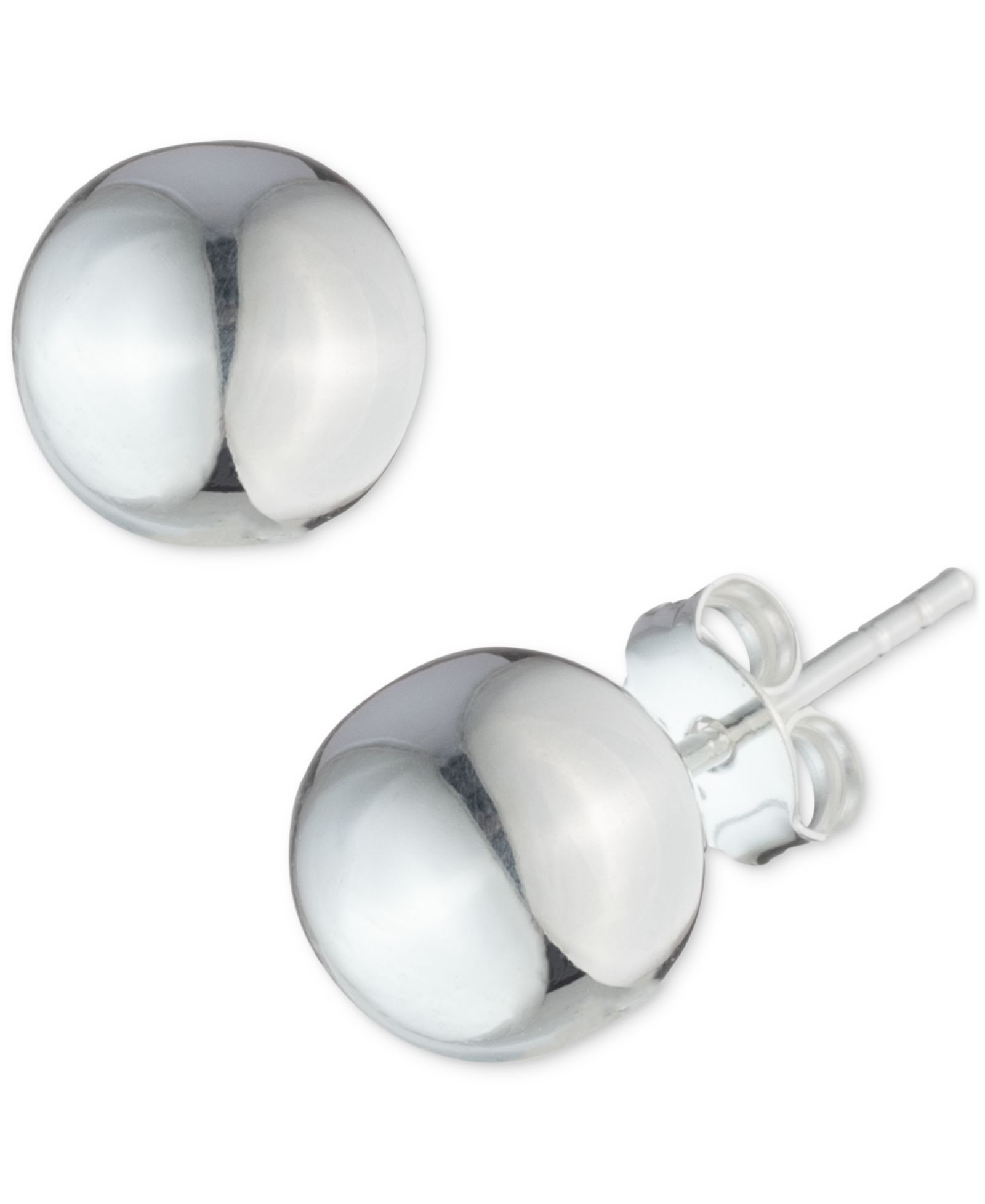 Серьги-гвоздики Lauren Ralph Lauren Ball Stud из стерлингового серебра
