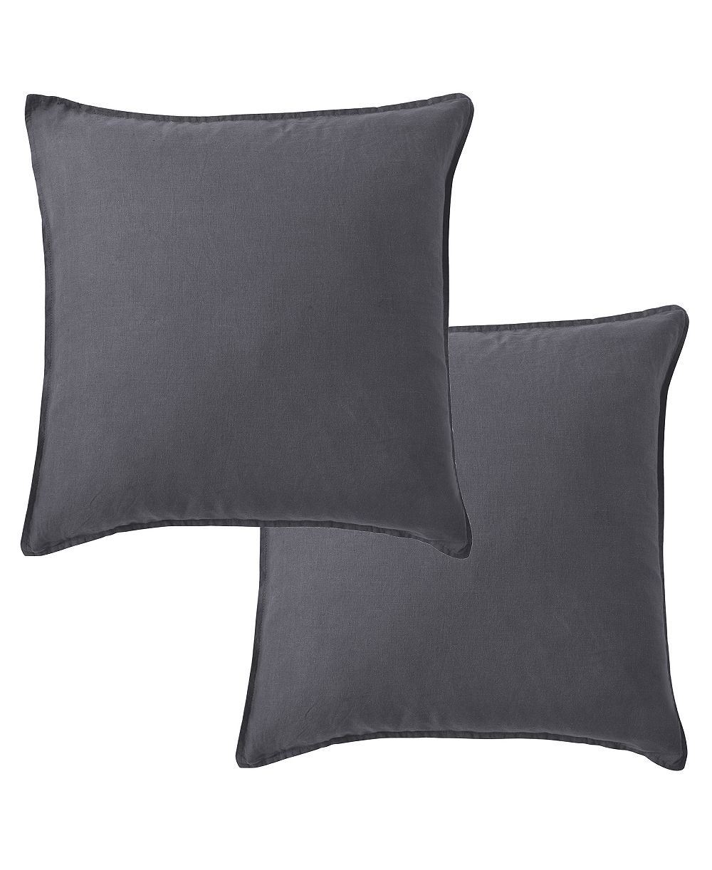 Декоративная наволочка Levtex Washed Linen Relaxed Solid 2-Pack, 20" x 20"