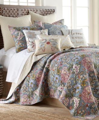 Levtex Home Angelica Spring Jacobean Floral 2-Pc. Quilt Set, Twin