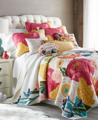 Levtex Home комплект из 2-х стеганых покрывал Grandiflora Overgrown Garden, Twin