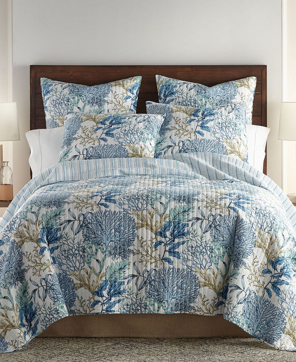 Levtex Home Mahina 3-Pc. Quilt Set, Full/Queen