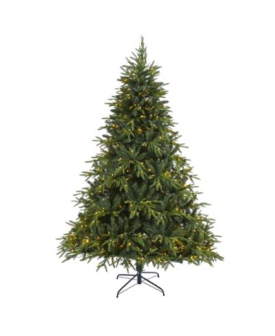 Искусственная рождественская елка Nearly Natural Colorado Mountain Fir с 600 LED Lights и 3048 гибкими ветвями