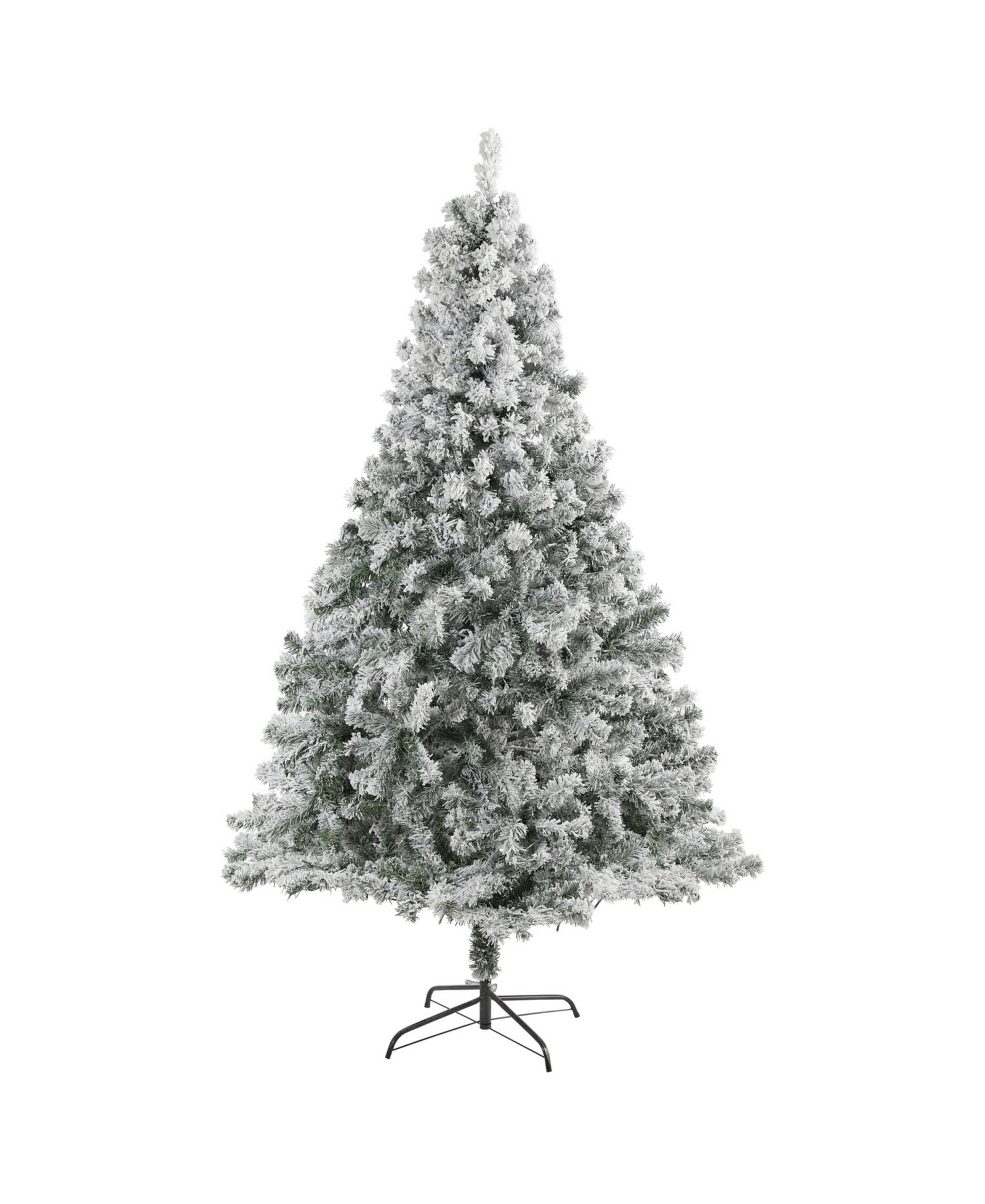 Искусственная ель Nearly Natural Flocked Rock Springs Spruce с 800 ветвями
