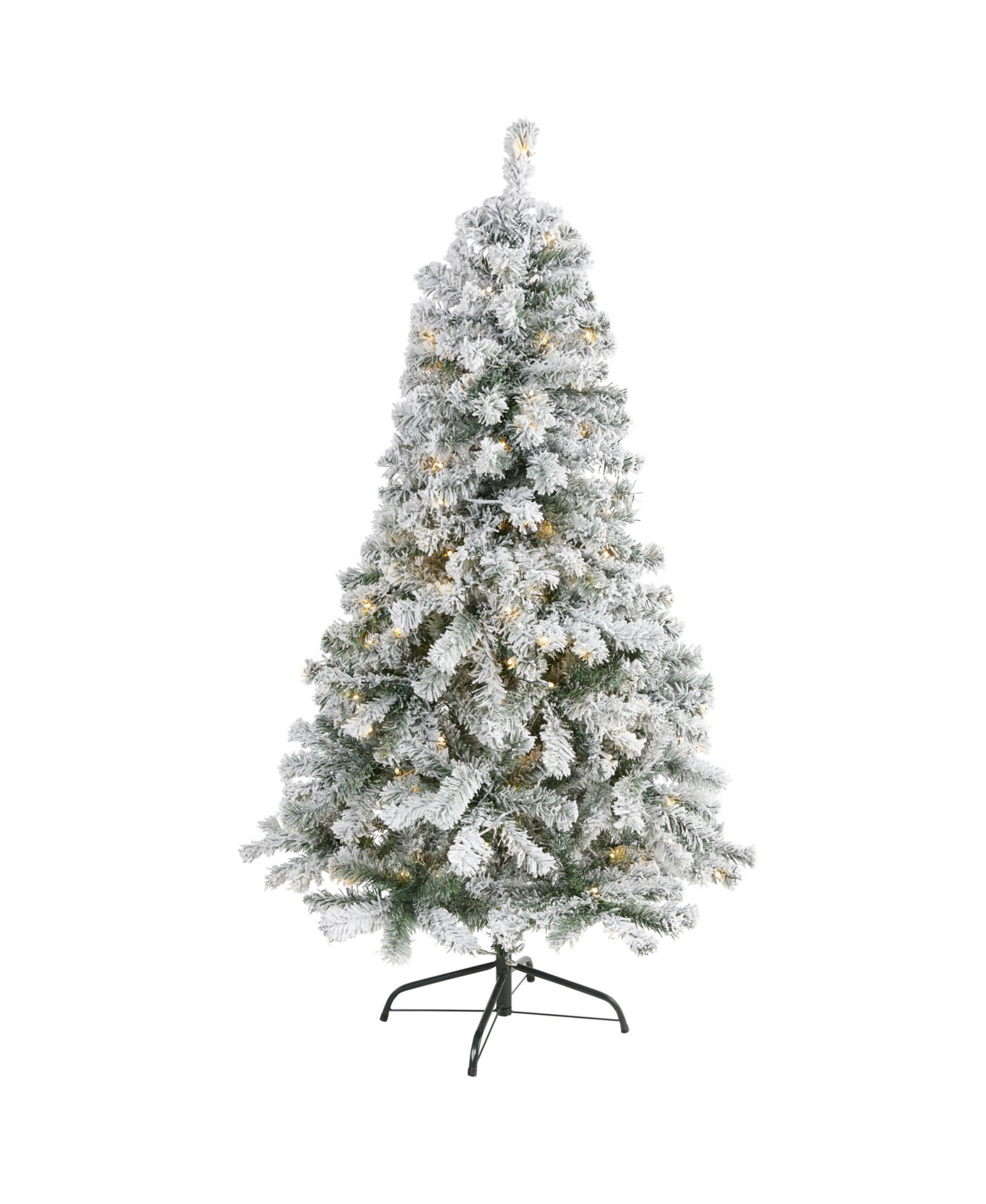 Nearly Natural Искусственная ель Rock Springs Spruce с 150 LED лампами