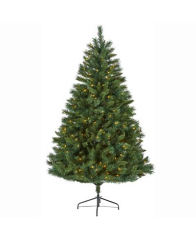 Искусственная елка Nearly Natural Rocky Mountain Mixed Pine с 300 LED