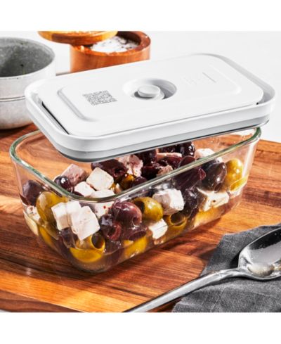 Zwilling Fresh & Save вакуумный контейнер из стекла прямоугольный, набор из 2 шт., 30-Oz.