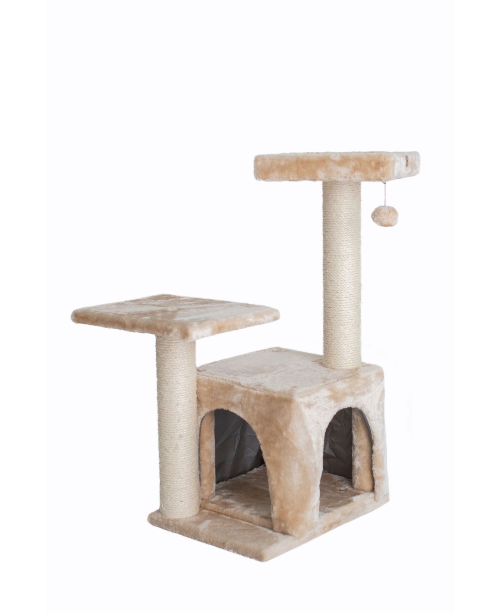 Armarkat Classic Real Wood Cat Tree A3207, 32-Inch Beige - Perfect for Your Feline Friend affordable cattower
