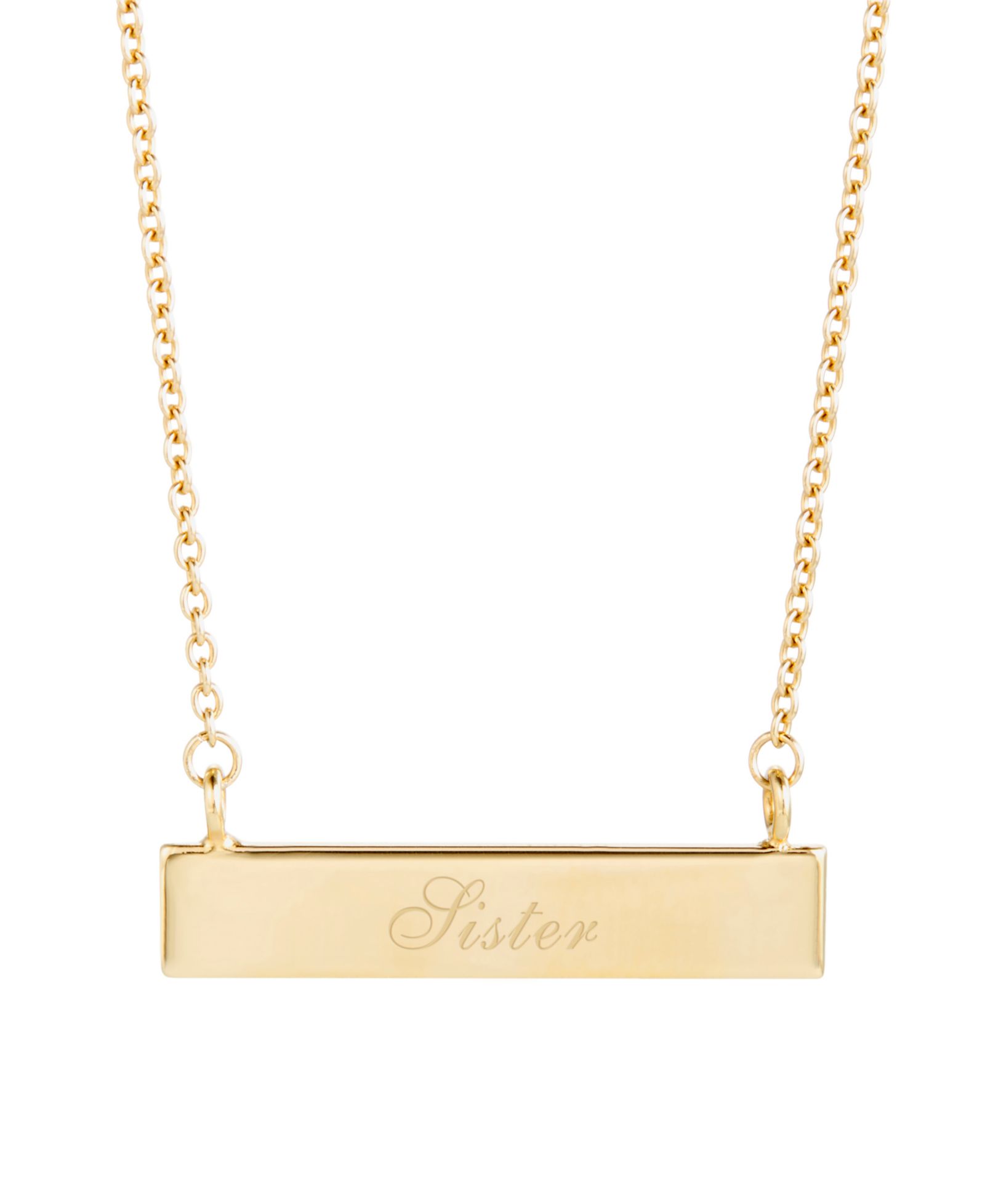 Ожерелье brook & york 14K Gold Plated Sister Bar