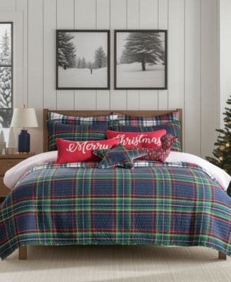 Levtex Home Spencer Plaid Reversible Quilt, King/California King