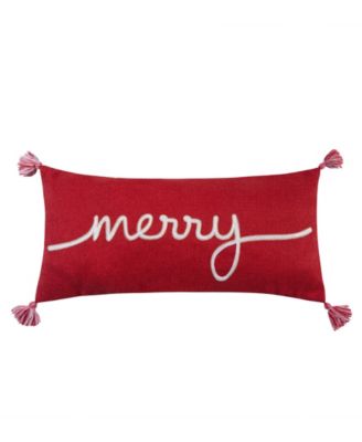 Декоративная подушка Levtex Spencer Plaid Merry, 14" x 30"