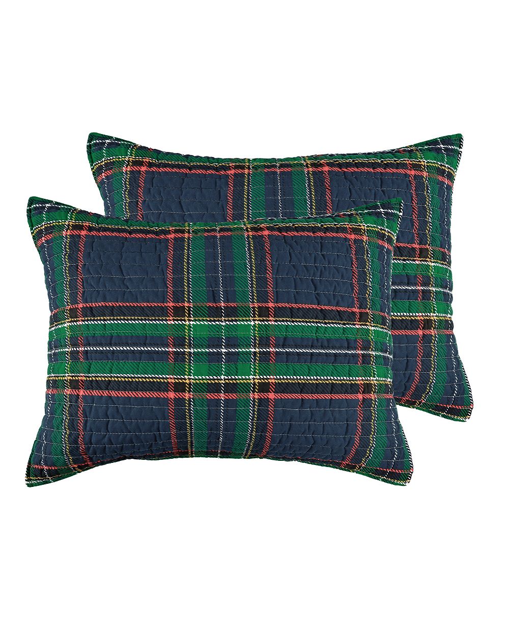 Levtex Home набор из 2 наволочек Spencer Plaid, King