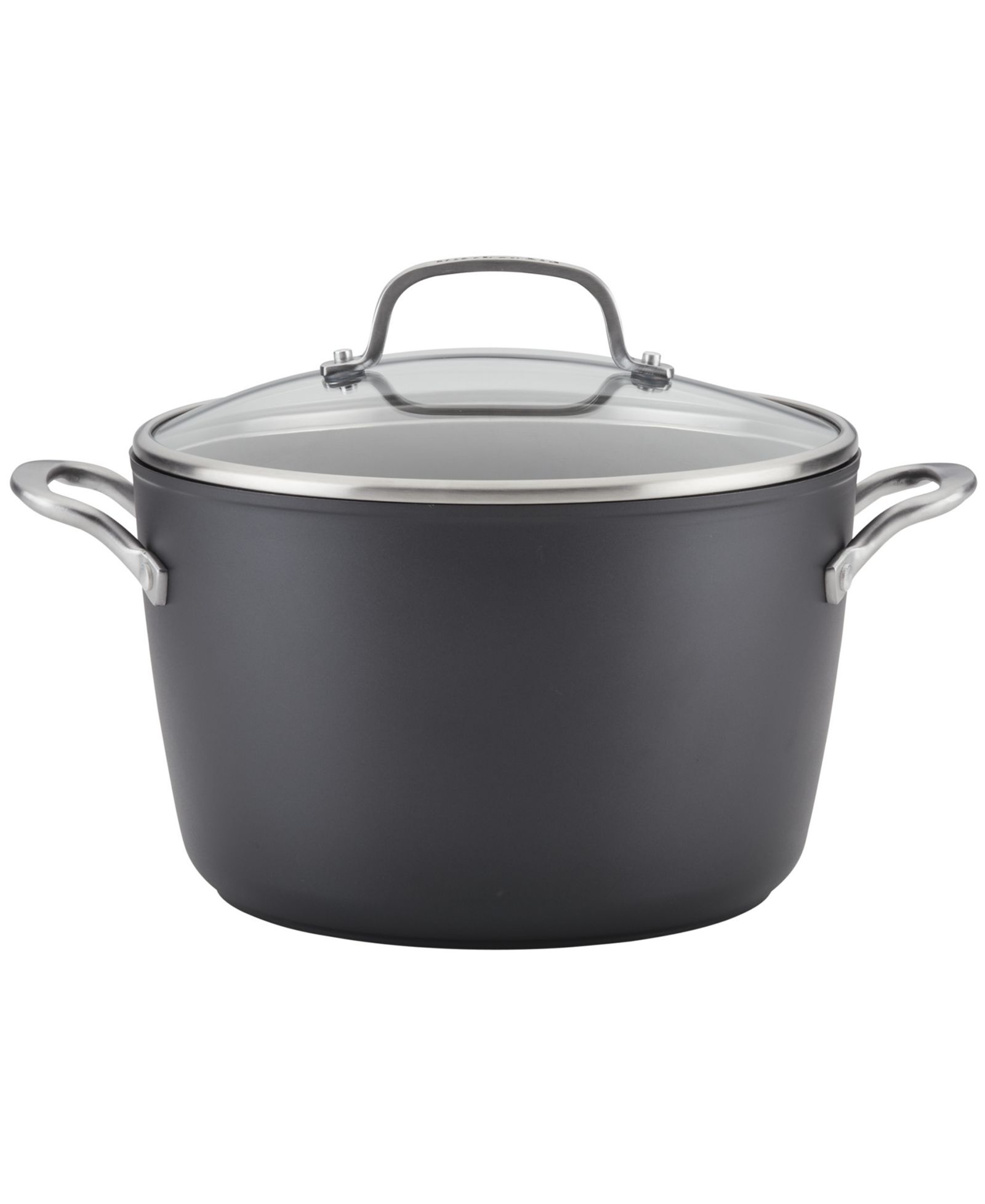 KitchenAid Hard-Anodized 8 Quart Induction Nonstick Stockpot with Lid