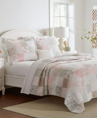 Комплект из 2 стеганых покрывал Laura Ashley Celina Patchwork, Twin