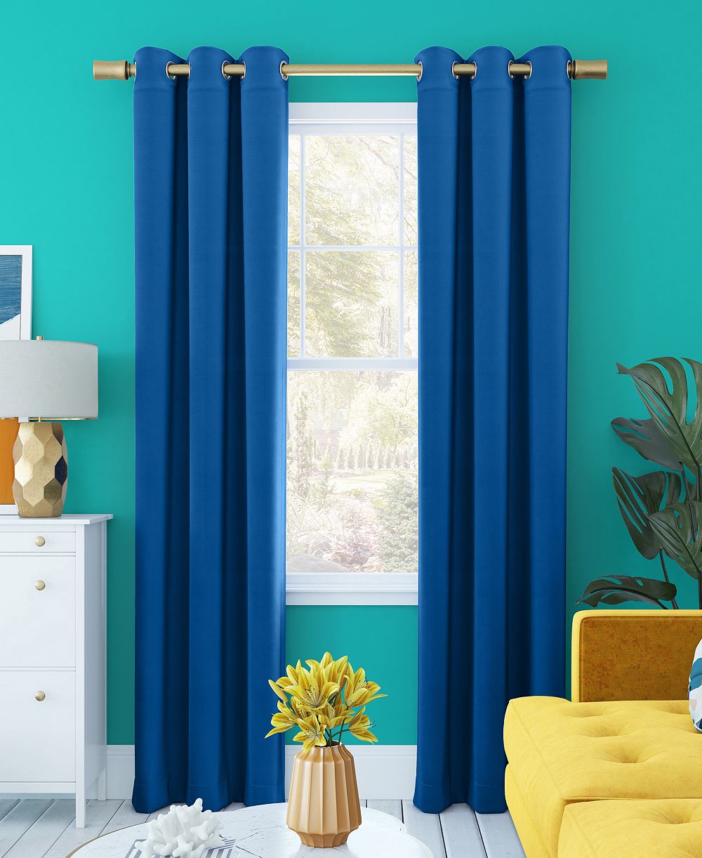 Штора блэкаут Harper Bright Vibes 100% Grommet Curtain Panel