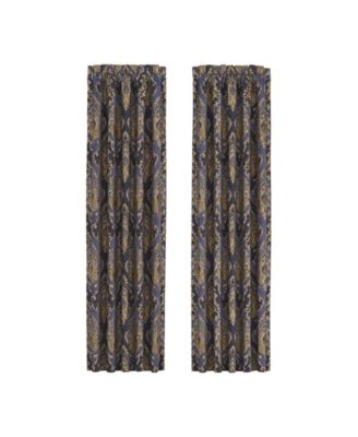 J Queen New York Woodstock Window Panel Pair, 50" x 84"