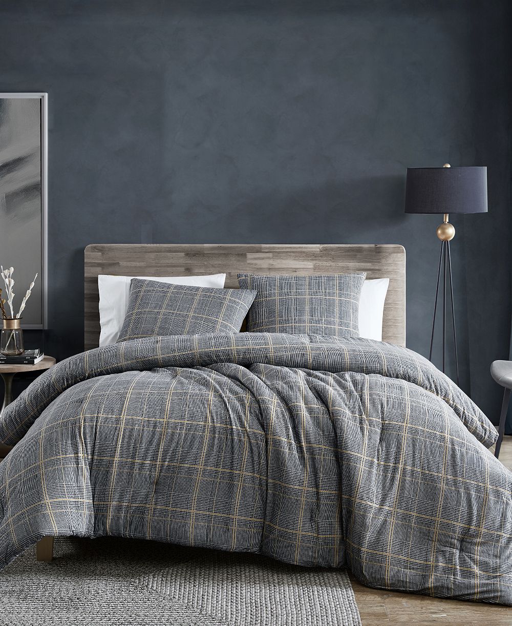 Kenneth Cole New York Sussex фланелевый хлопковый комплект пододеяльников, King