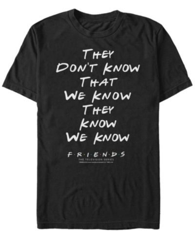 Мужская футболка Fifth Sun Friends They Don't Know Short Sleeve