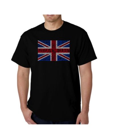 Мужская футболка LA Pop Art God Save The Queen Word Art