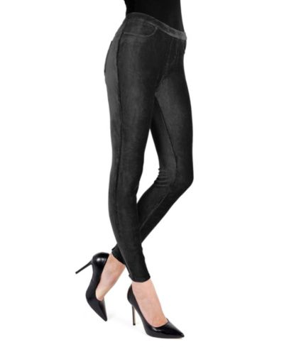 Леггинсы MeMoi Women's Thin Ribbed Stretch Corduroy