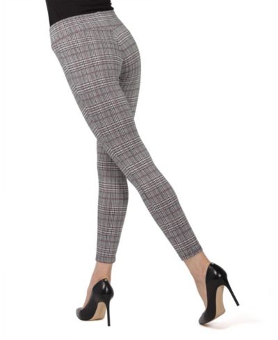 Женские леггинсы MeMoi Glen Plaid Shaping