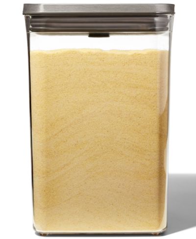 OXO Steel Pop Big Square Medium 4.4-Qt. Food Storage Container