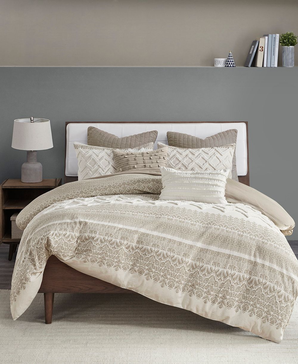 INK+IVY Mila Chenille 3-Pc. Comforter Set, Full/Queen