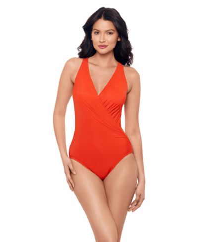 Miraclesuit Женский слитный купальник Rock Solid Wrapsody