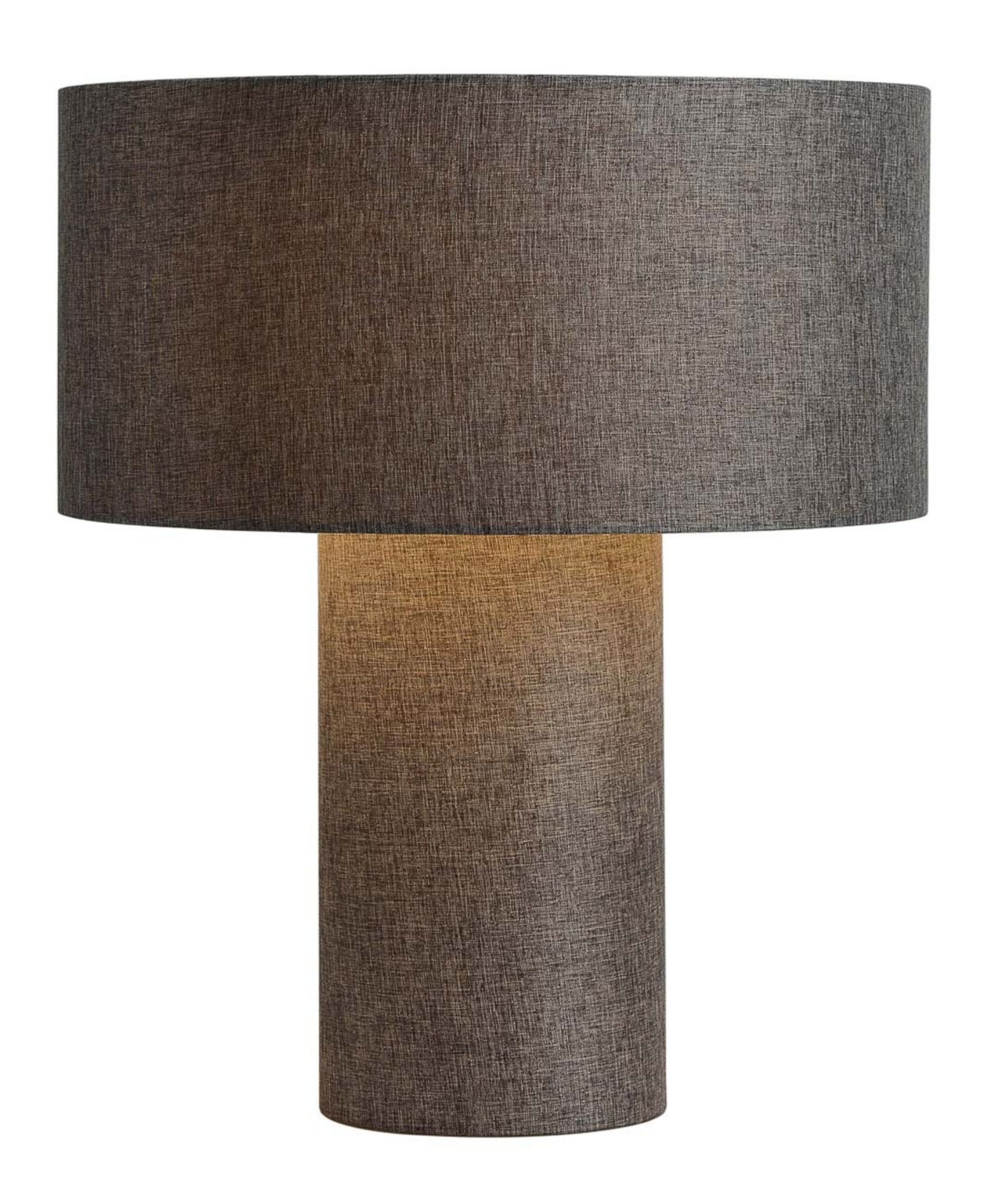 NOVA of California Moonlight 20" Linen Dimmer Switch Table Lamp