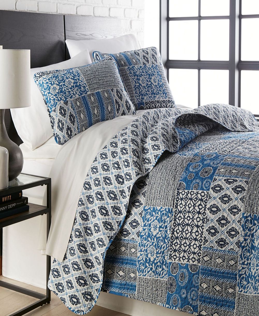 Southshore Fine Linens Global Patchwork мягкий набор из 3 стеганых одеял, King