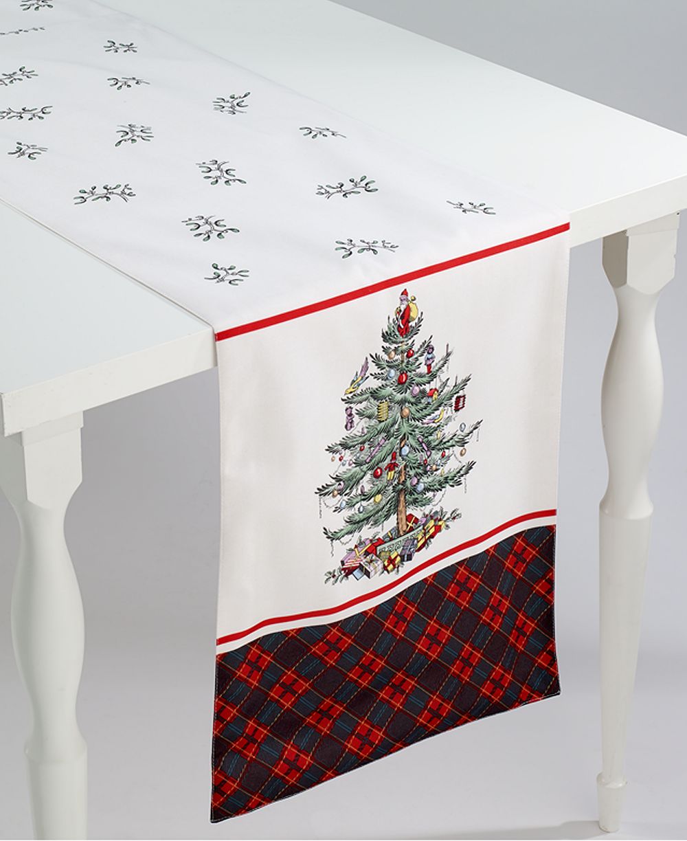 Беговая дорожка Spode Christmas Tree Tartan 108"